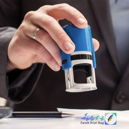 طراحی و ساخت مهر ژلاتینی لیزری و اتیکت سینه